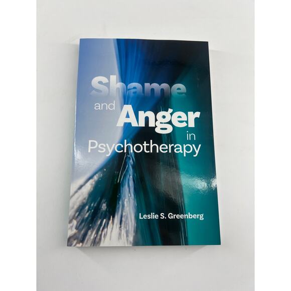 Shame and Anger in Psychotherapy Leslie Greenberg Psychology Book Therapy New - Picture 1 of 5
